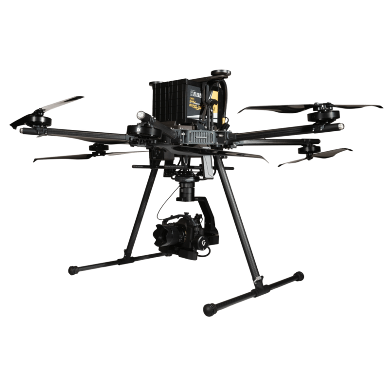 Inspired Flight IF1200A Hexacopter with GS-ONE Ground Control Station
