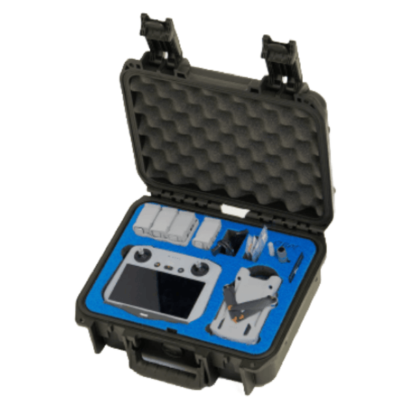 DJI Mini 3 Pro with RC Controller Case by GPC GPC - DJI - MINI3 - RC Volatus Drones#