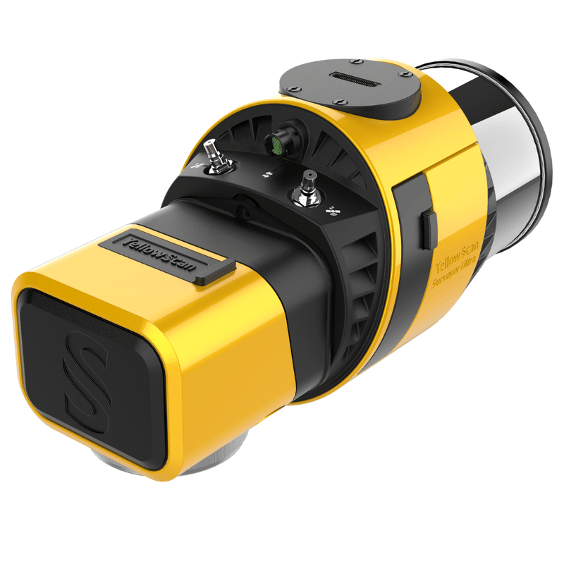 YellowScan® Surveyor Ultra 3 y módulo de cámara única de 20 MP