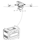 CZI TK4 Thethered Power System CZI-TK4-110M Volatus Drones