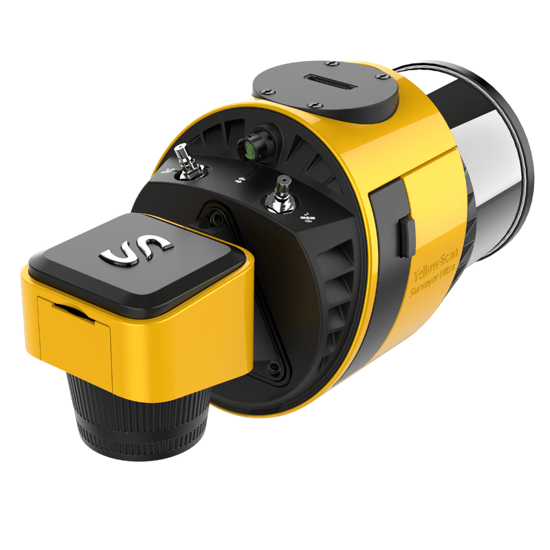 YellowScan® Surveyor Ultra 3 y módulo de cámara única de 61 MP