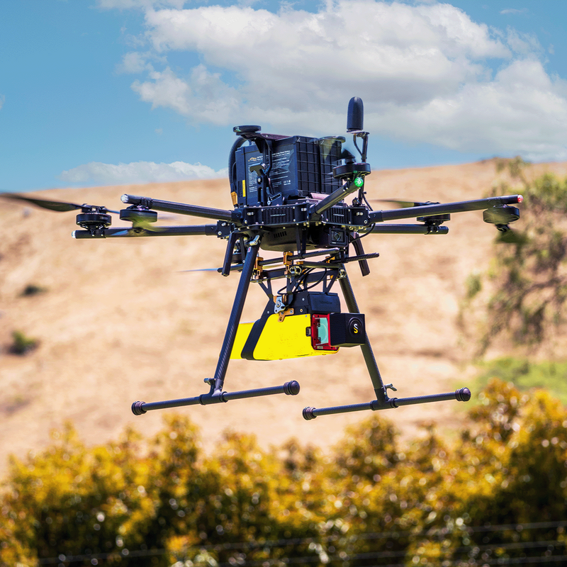 Inspired Flight IF1200A Hexacopter with GS-ONE Ground Control Station