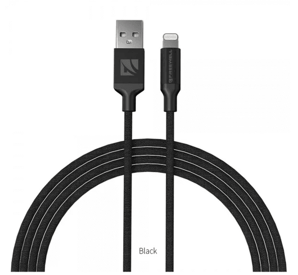 Freewell Lightning to USB Type-A Braided Cable (1.5') FW-IPDOUX Volatus Drones#
