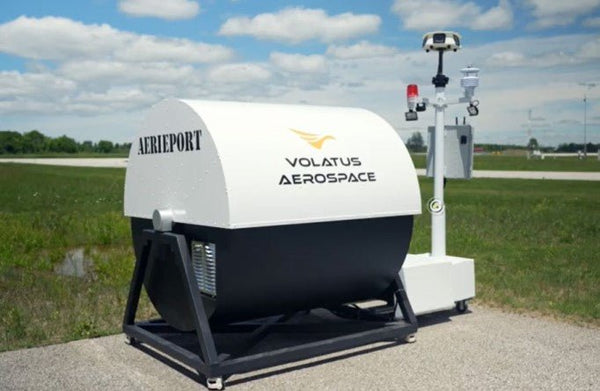 Volatus AeriePort Drone Nesting Station VOLATUSAERIEPORT Volatus Drones#